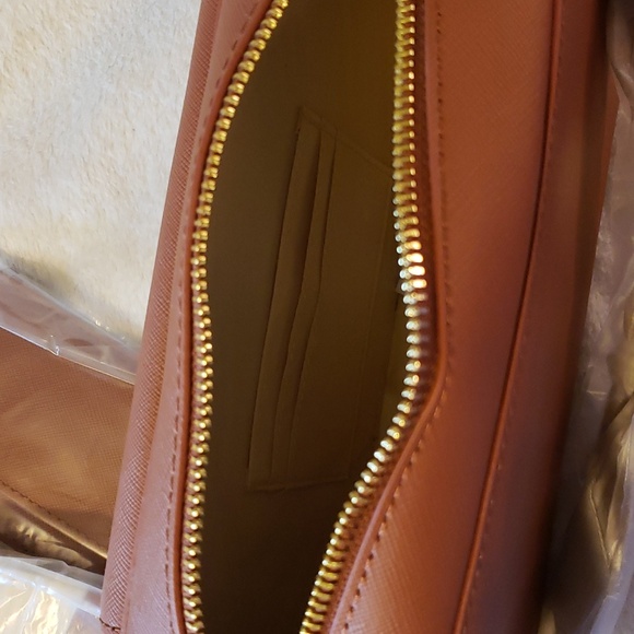 Joy Clean & Chic Saffiano Leather Crossbody Bag Plus Card Case - Picture 5 of 7